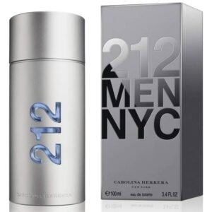 عطر 212 ان واي سي من كارولينا هيريرا للرجال سعة 100 مل 212nyc men edt by carolina herrera for men 100ml